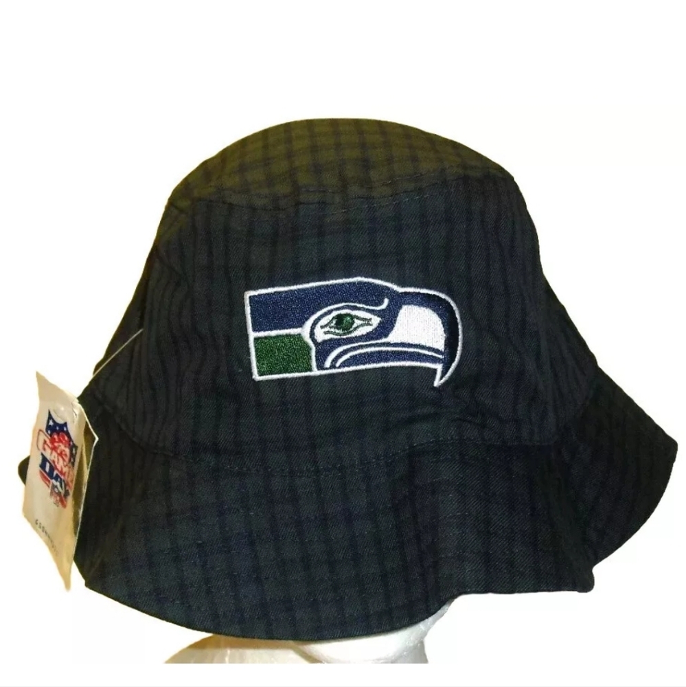 Seattle Seahawks Mens Bucket Hat sz. Large/XL New NFL